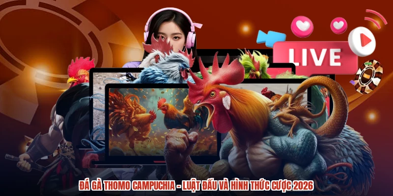 Đá Gà Thomo Campuchia - Luật Đấu Và Hình Thức Cược 2026