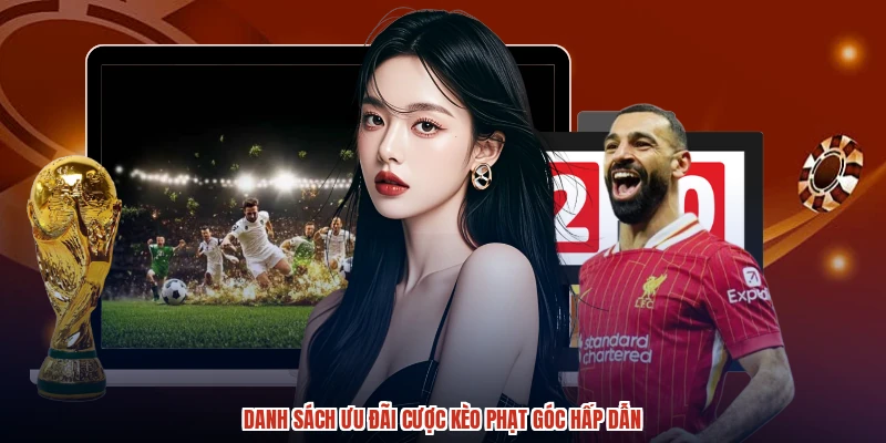 Danh sách ưu đãi cược kèo phạt góc hấp dẫn Danh sách ưu đãi cược kèo phạt góc hấp dẫn